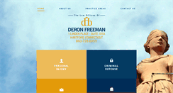 Desktop Screenshot of deronfreeman.com