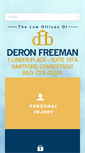 Mobile Screenshot of deronfreeman.com